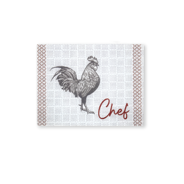 Chef Glass Cutting Board 30*40 Cm