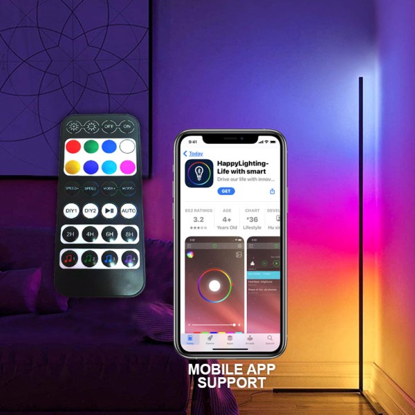 WATTSON - Floor Corner Lamp Led Atmospheric