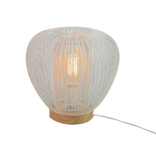 Lamp Curved Wire With Bulb