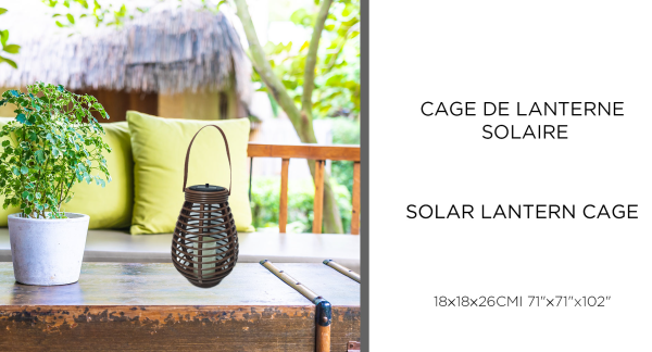 Solar Lantern Cage-laurent Taylor