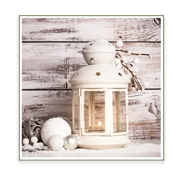 Xmas Canvas 45x45 Lantern Canvas