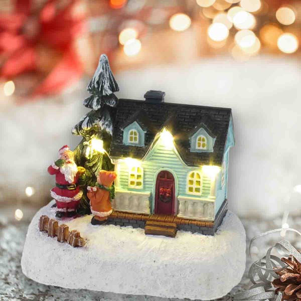 Lauren Taylo - XMAS WINTER HOUSE AND SANTA LED