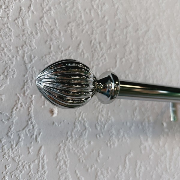 Lauren Taylor- Cromo Ensemble de poteaux 22/25mm Chrome
