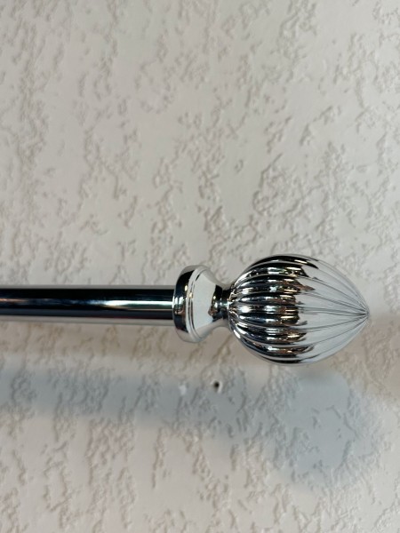 Lauren Taylor- Cromo Ensemble de poteaux 22/25mm Chrome
