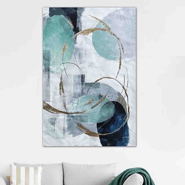 Lauren Taylor-Canvas abstract circle