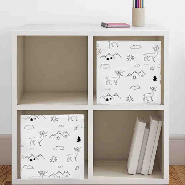 Lauren Taylor - Canvas Wildlife Print Baskets