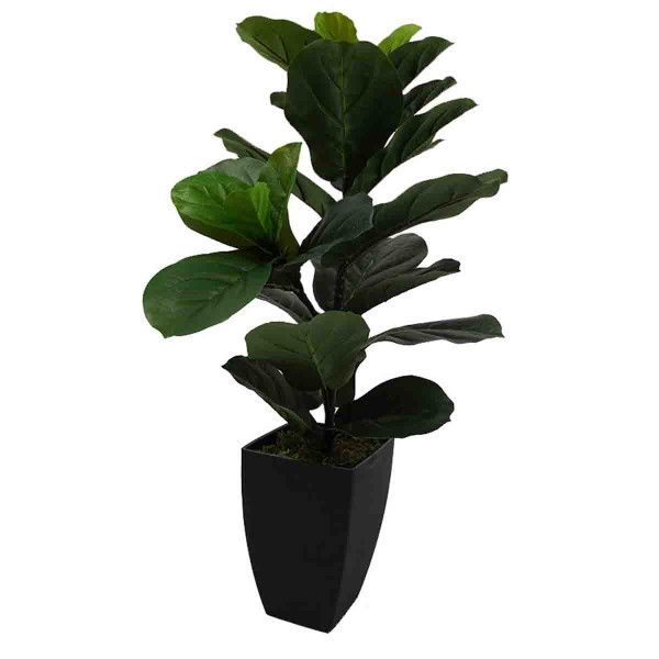 Lauren Taylor - Artificial Fiddle Leaf Tree in Black Pot