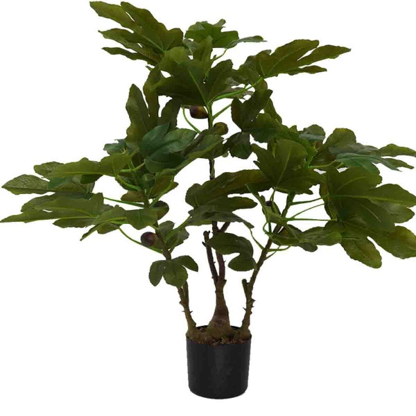 Lauren Taylor - Artificial Fig Tree in Black Pot