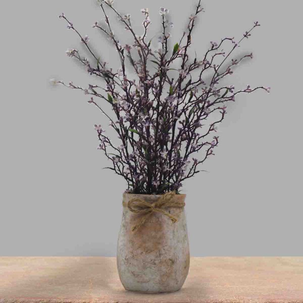 Lauren Taylor - Artificial Lavender Bouquet in aTerra Cotta Pot