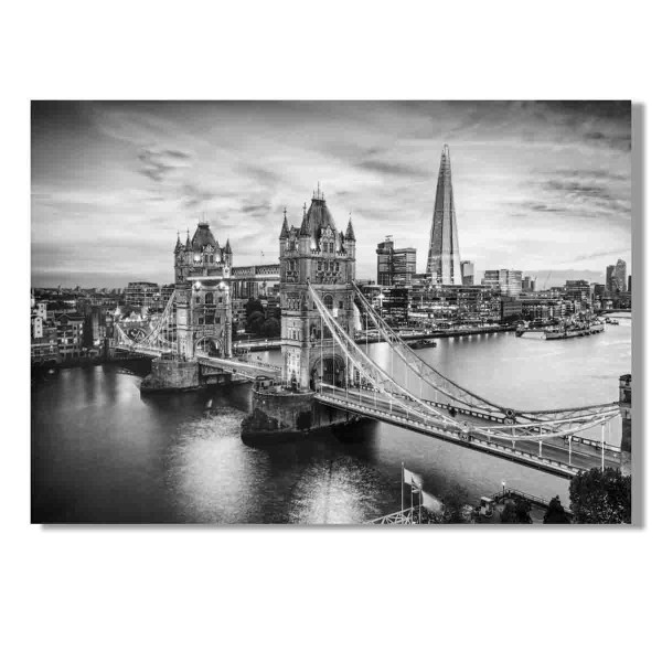 LAUREN TAYLOR - Toile vue de la ville 70X100X3CM
