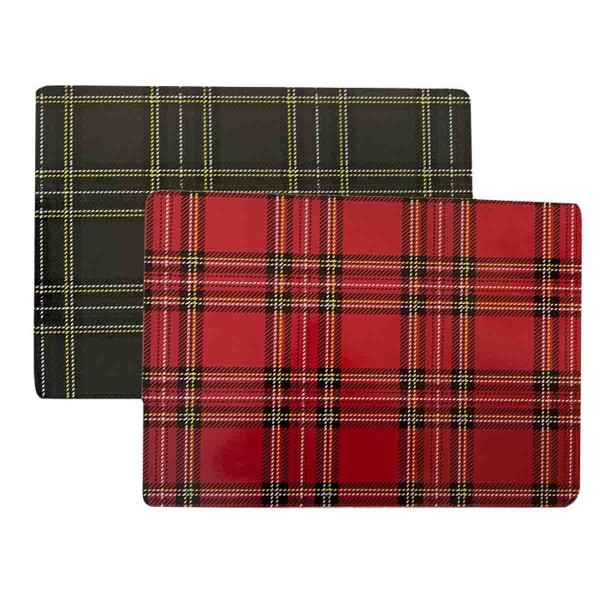 Lauren Taylor - Cork Placemat Plaid Design