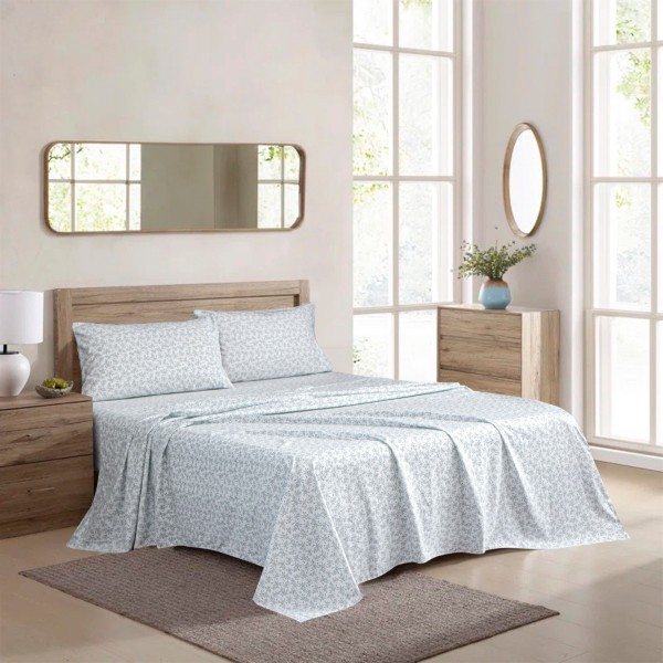 Lauren Taylor - Ensemble de draps imprimés super doux assortis