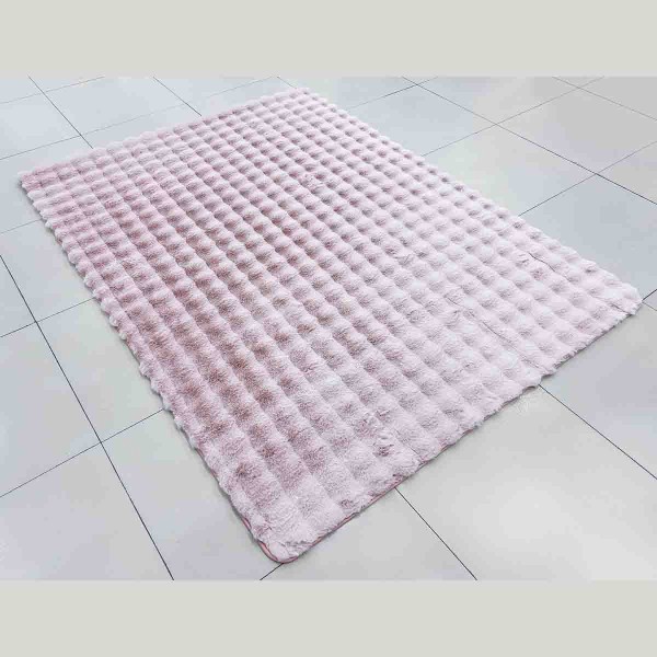 Lauren Taylor Home- Rabbit Fur Embossed Carpet 5'x7'