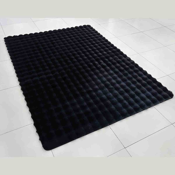Lauren Taylor Home- Rabbit Fur Embossed Carpet 5'x7'