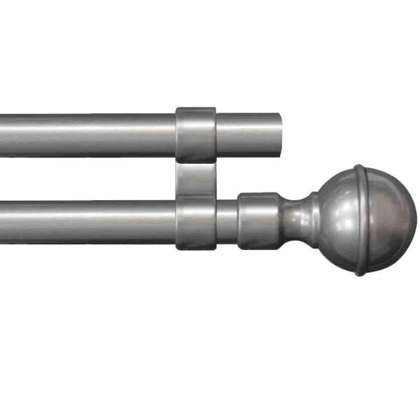 Lauren Taylor Plastic Double Rod Pole Set 16/19mm