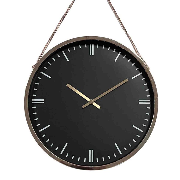 Laurent Taylor -clock Hanging Black