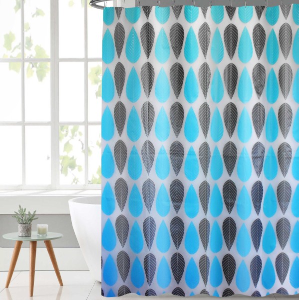 Aqua Leaf - Shower Curtain Set - Magasins Hart | Hart Stores