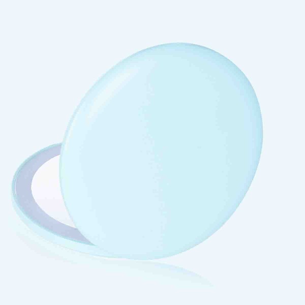 Miroir cosmétique DEL / grossissement 2 fois / rechargeable