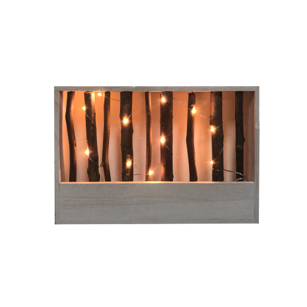 Branch Led Fence