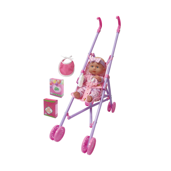 12in LIttle Luv Stroller /crib/high Chair