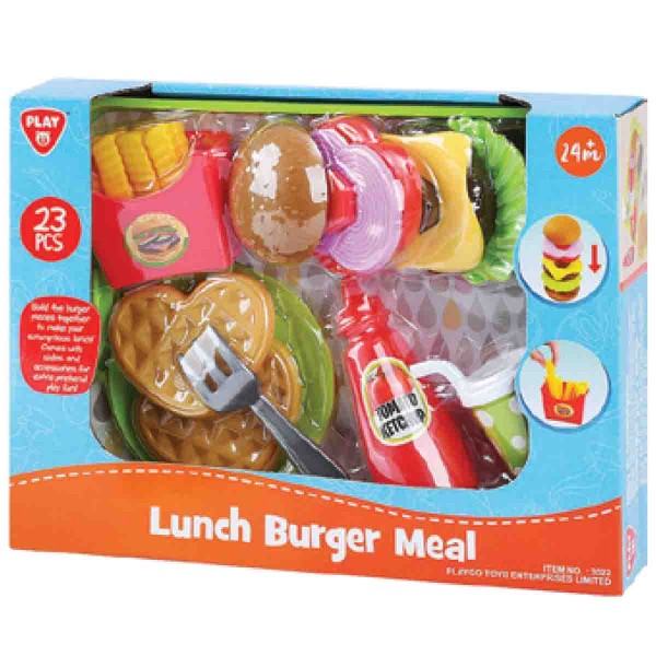 LUNCH BURGER MEAL-23 PCS