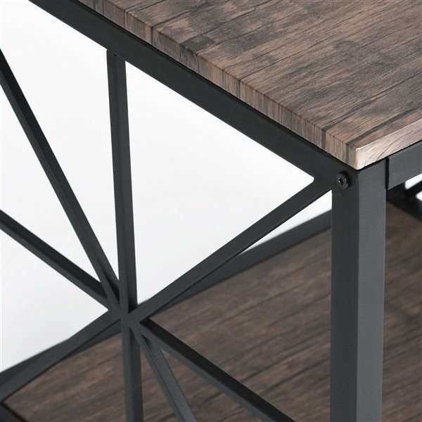 Maeve - Table de bout avec structure en métal