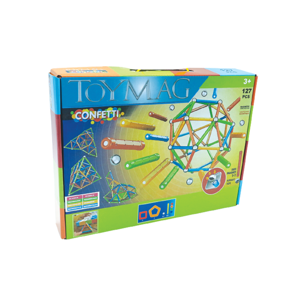 127 Pcs Magnetic Construction Set