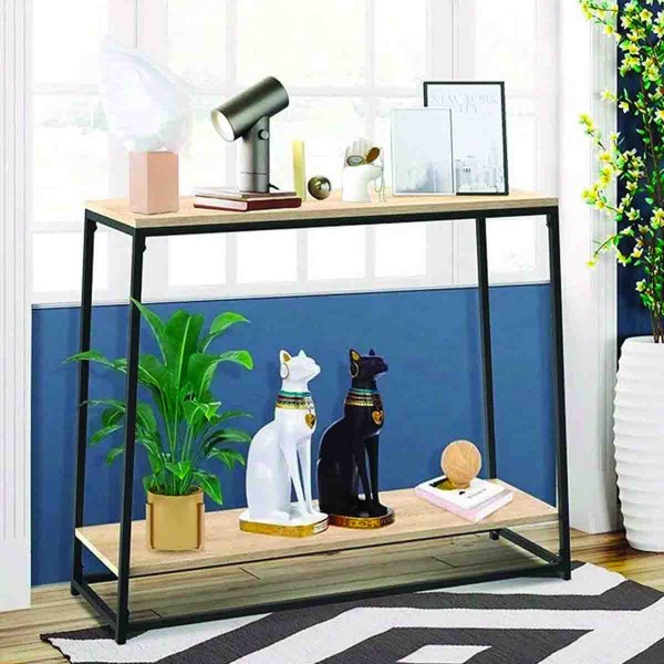 Atlier du Nord MAYKALA Table console avec base en métal