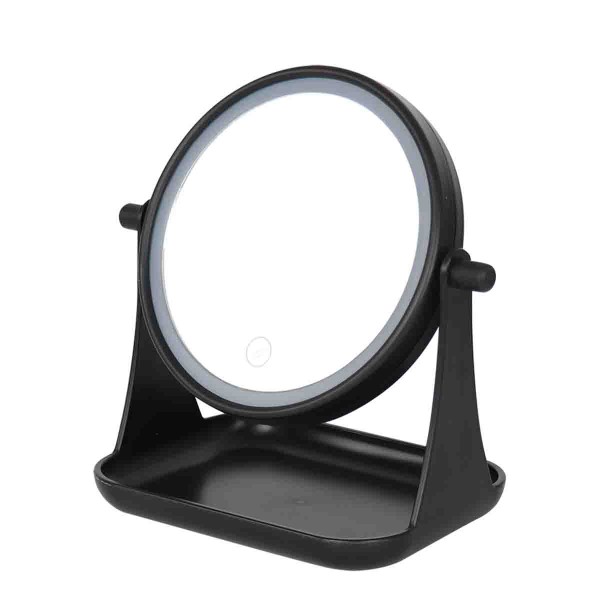 Miroir de maquillage avec lumière LED