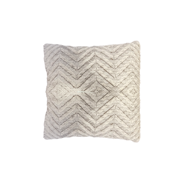 Marius - Cushion 20x20 Grey PV Fleece/Sherpa