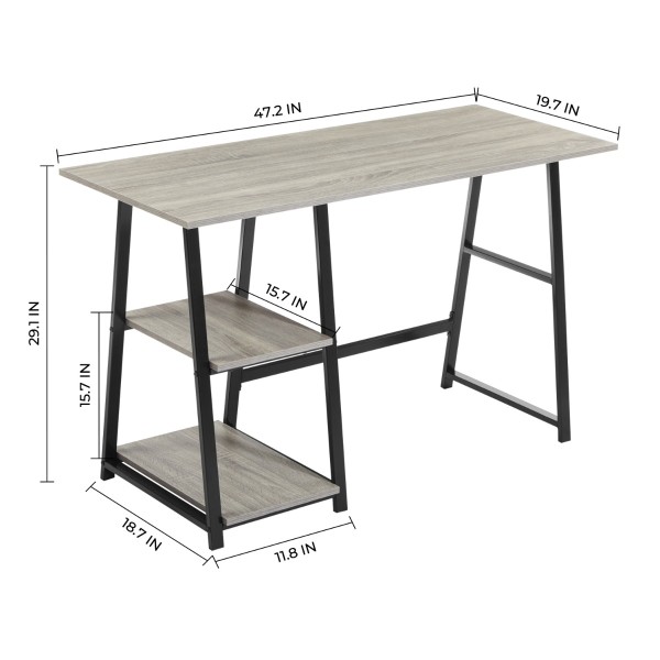 Atelier Du Nord - Computer Desk Grey