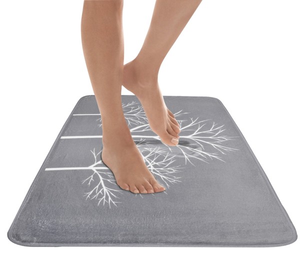 Tapis de bain en mousse à mémoire de forme Trees