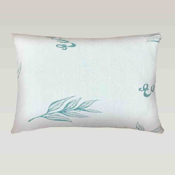 Pillow Eucalyptus Cover Chopped Memory Foam