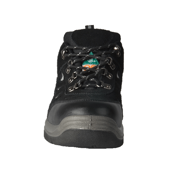 Tuff & Durable® - Low Cut Working Shoes with Steel Toe & Plate - Black