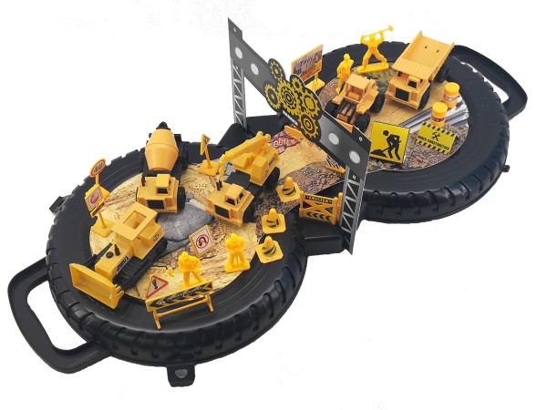 Mighty Wheels Carry Caseplayset -30pcs