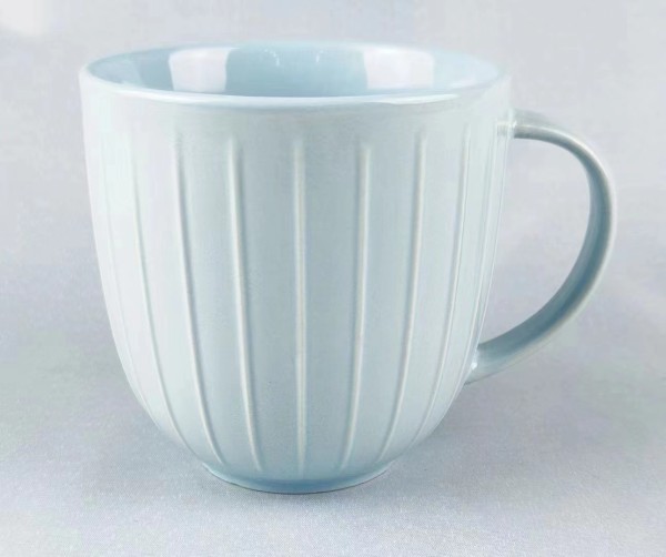 Set de 4 mugs en grès émaillé