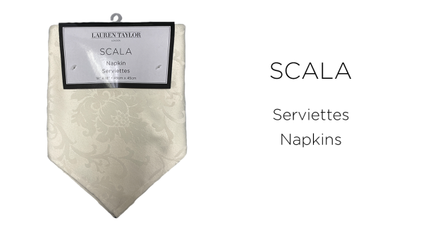 Lauren Taylor - Serviettes de table SCALA