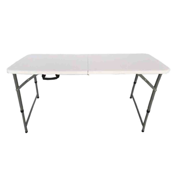Table pliante réglable en hauteur de 4 pieds