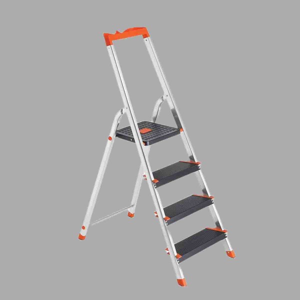 STUDIO 707 - 4-Step Metal Folding Step Stool