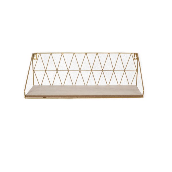 Gold Shelf 45x15x15cm