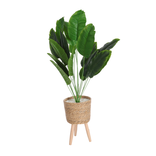 Lauren Taylor - Plante artificielle en pot avec trépied
