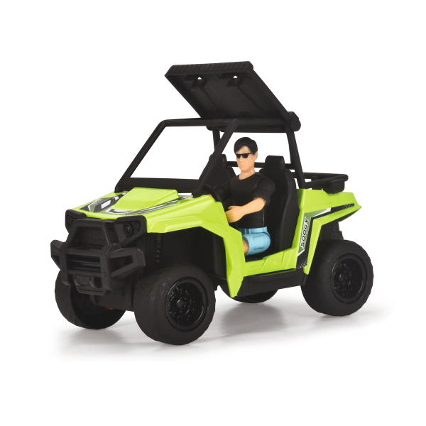 Dickie Toys - Ensemble camping-car/tout-terrain