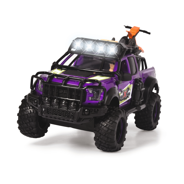 Dickie Toys - Ensemble camping-car/tout-terrain