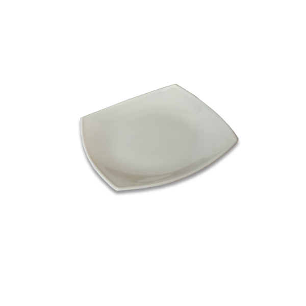 Opaline Diner Soft Square Plate
