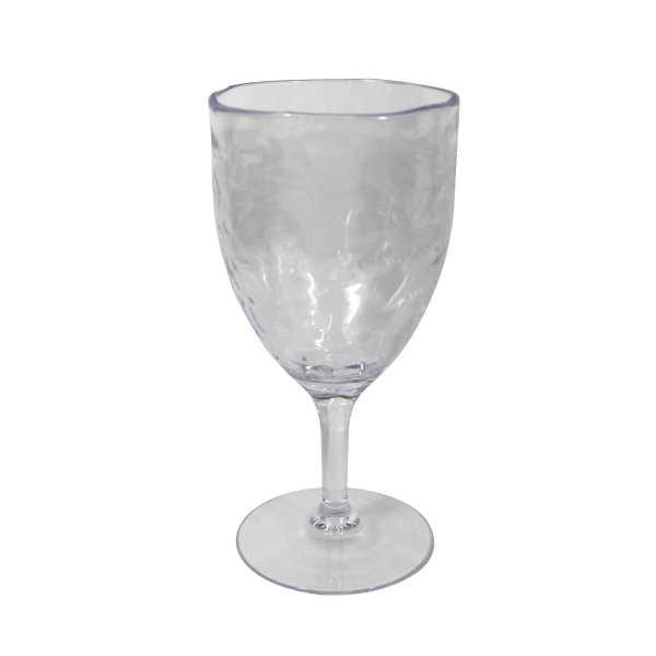 Goblets Acrylic Organic Hammered