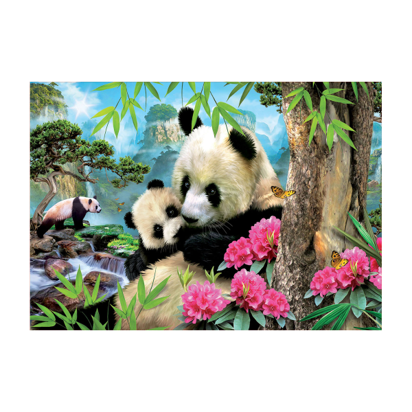 Puzzle 1000pcs Pandas