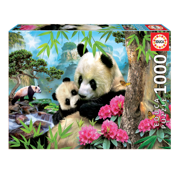 Puzzle 1000pcs Pandas