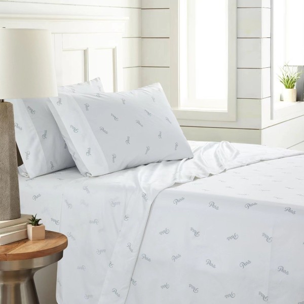 Parure de draps en microfibre PARIS