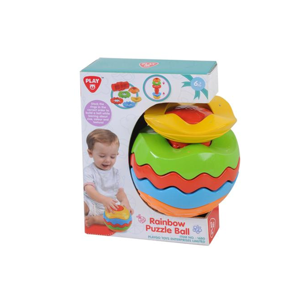 Rainbow Puzzle Ball