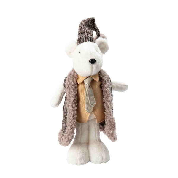 Ours debout en peluche en tissu 40cm